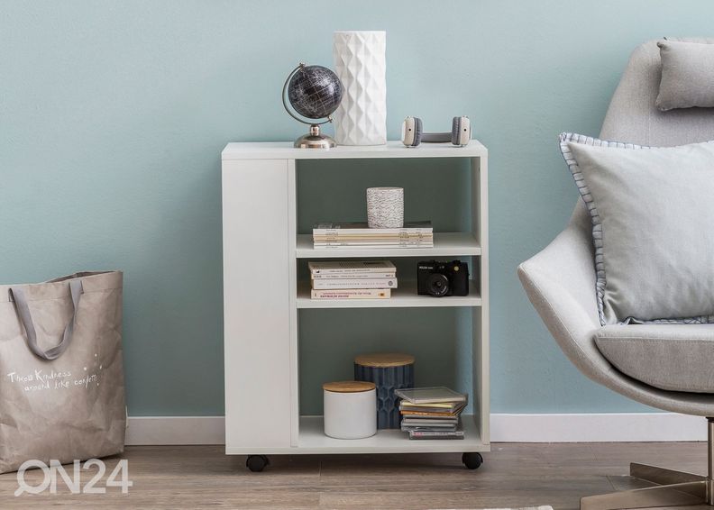 Тумба мобильная, белый увеличить