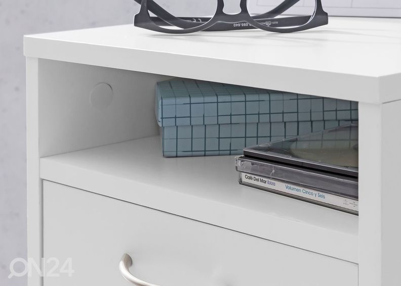 Тумба мобильная, белый увеличить