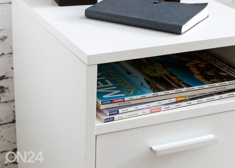 Тумба мобильная, белый увеличить