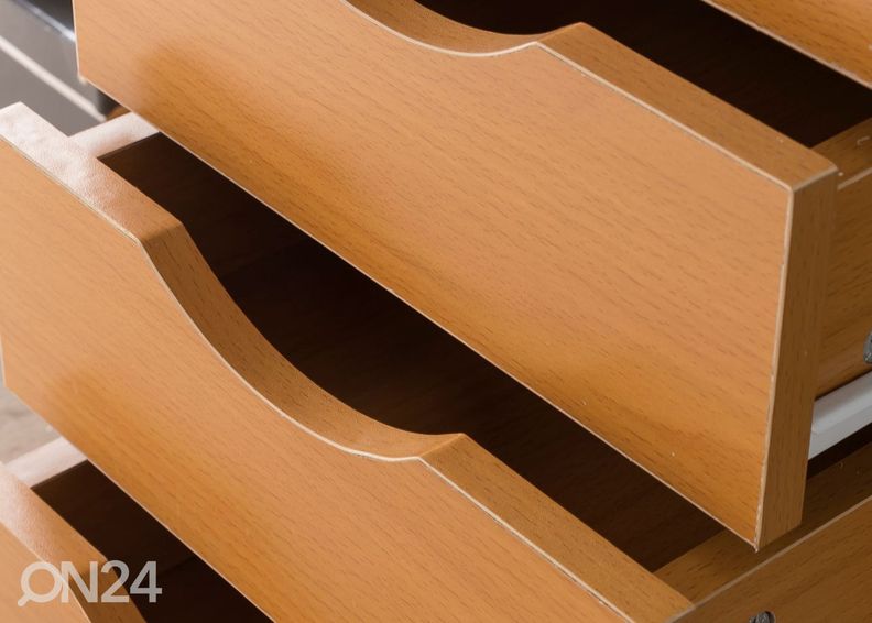 Тумба мобильная, бук увеличить