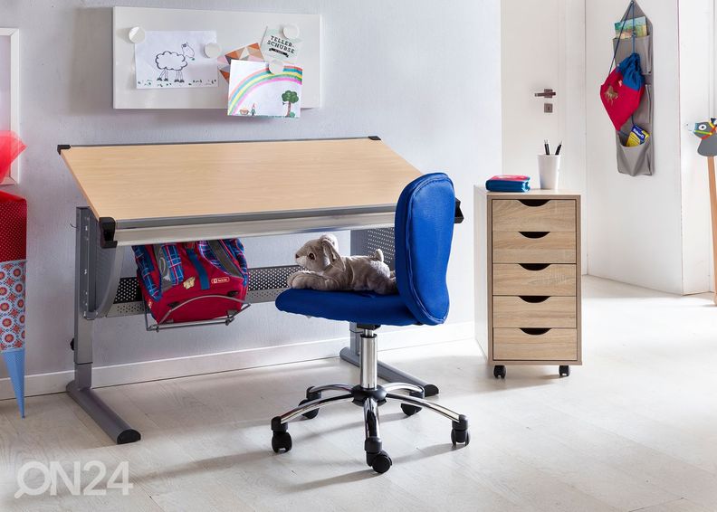 Тумба мобильная, сонома дуб увеличить