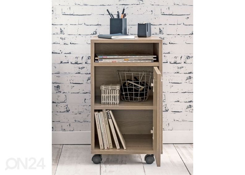 Тумба мобильная, сонома дуб увеличить