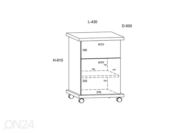 Тумба мобильная увеличить