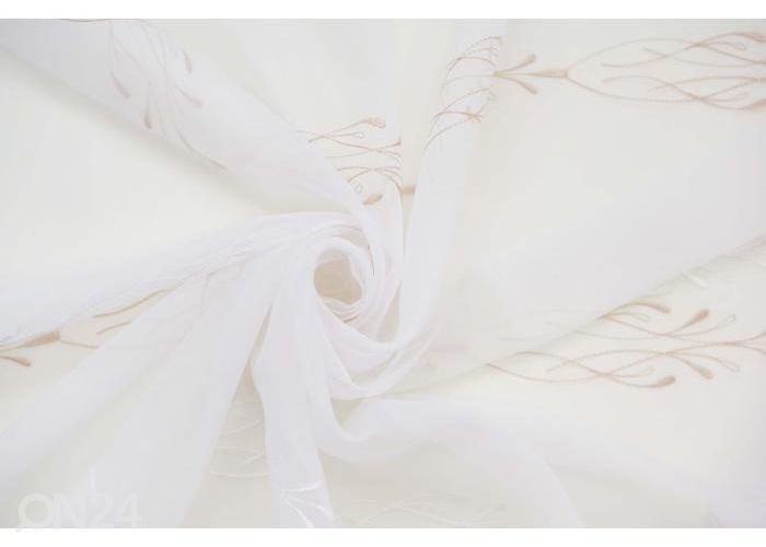 Тюлевая штора Helga бежевая 140x240 см увеличить