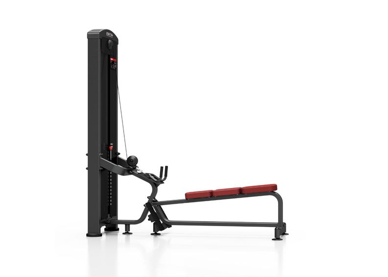 Тяга горизонтального блокам тренажёр с тяжестью Marbo Sport увеличить