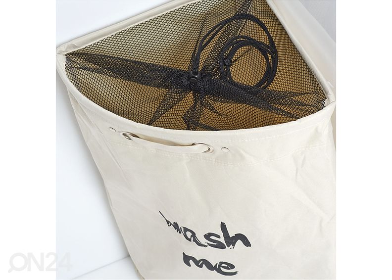 Угловая корзина для белья увеличить