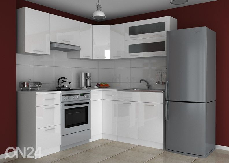 Угловая кухня 190/170 cm увеличить