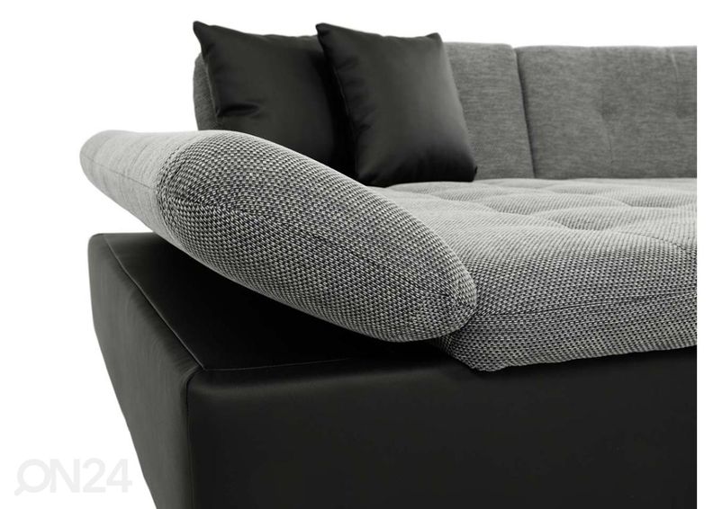 Угловой диван-кровать с двумя ящиками увеличить