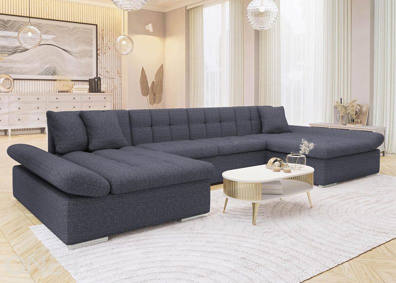 Угловой диван-кровать с двумя ящиками Alia увеличить