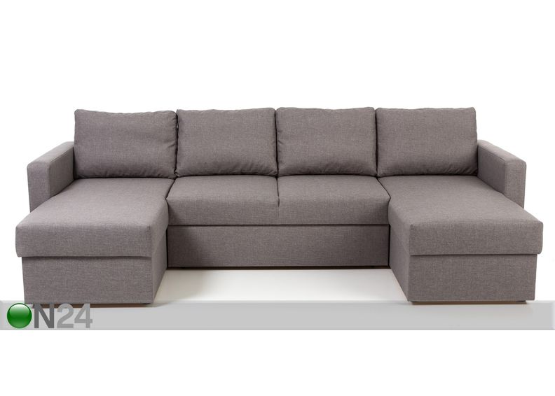 Угловой диван-кровать с двумя ящиками Mia увеличить