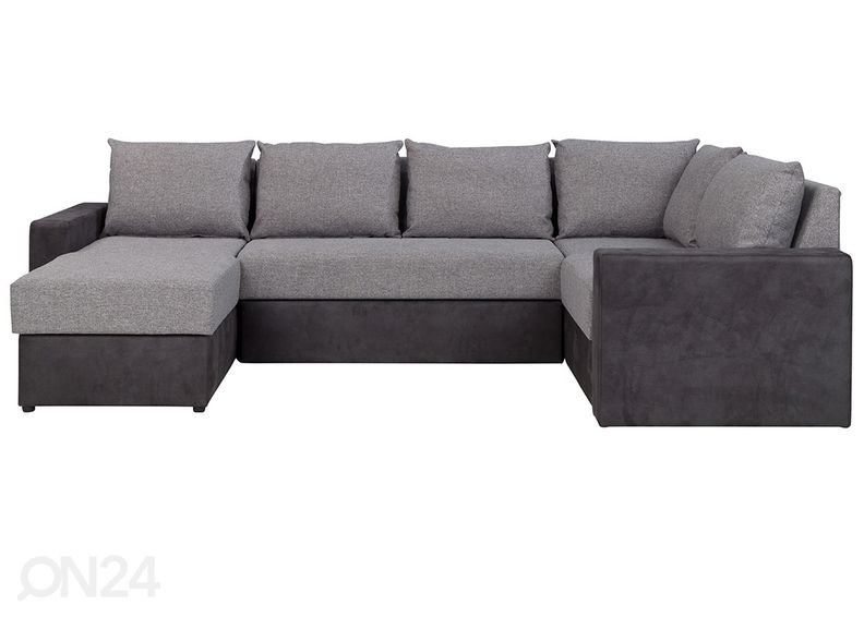 Угловой диван-кровать с ящиком увеличить