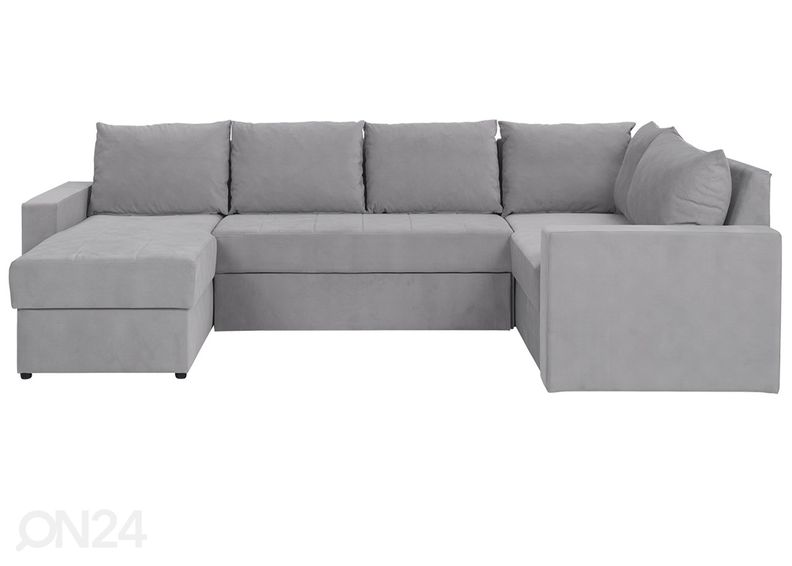 Угловой диван-кровать с ящиком увеличить