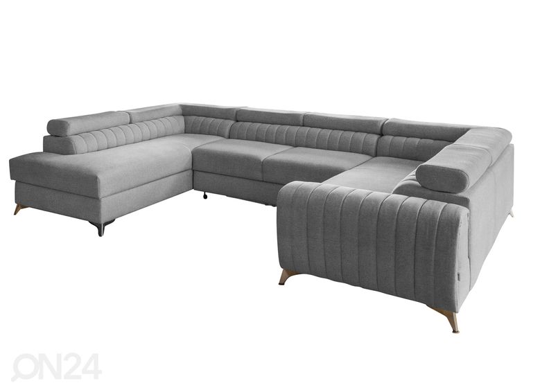 Угловой диван-кровать с ящиком увеличить