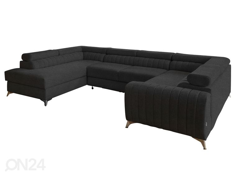 Угловой диван-кровать с ящиком увеличить