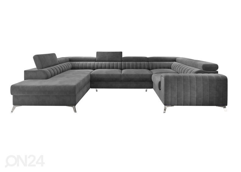 Угловой диван-кровать с ящиком увеличить