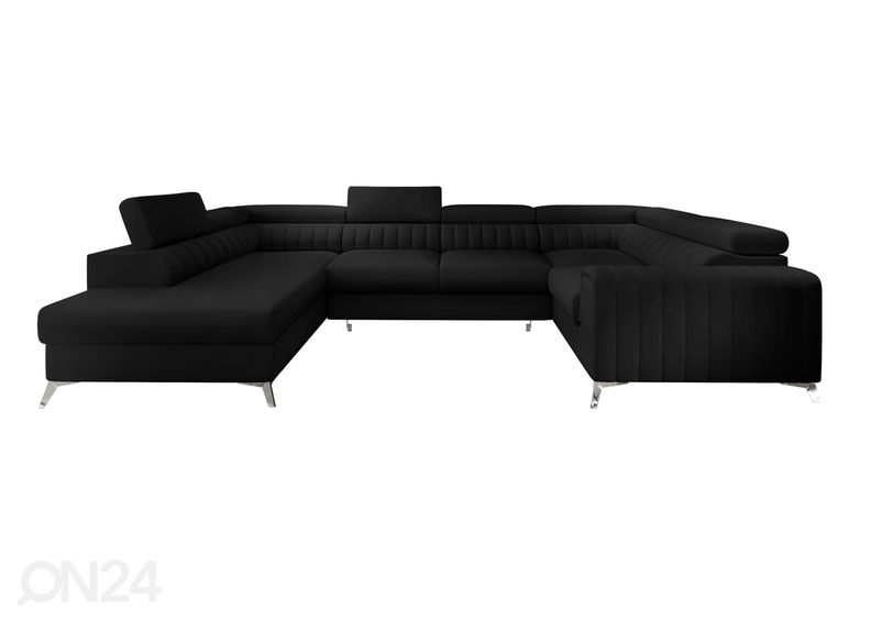 Угловой диван-кровать с ящиком увеличить