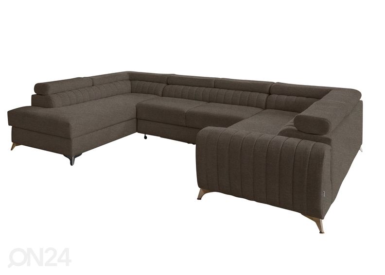 Угловой диван-кровать с ящиком увеличить