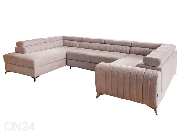 Угловой диван-кровать с ящиком увеличить