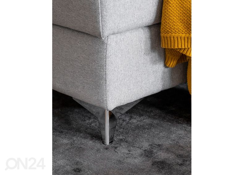 Угловой диван-кровать с ящиком увеличить