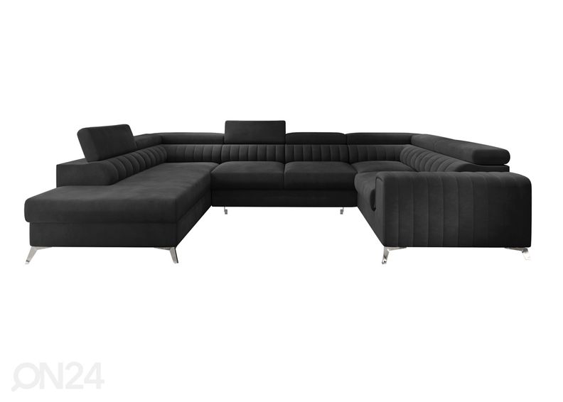 Угловой диван-кровать с ящиком увеличить