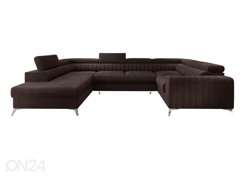 Угловой диван-кровать с ящиком увеличить