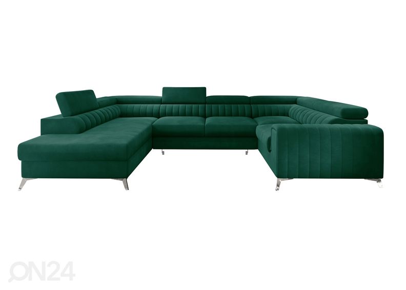 Угловой диван-кровать с ящиком увеличить