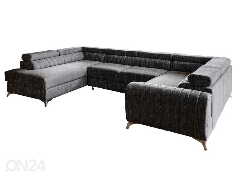 Угловой диван-кровать с ящиком увеличить