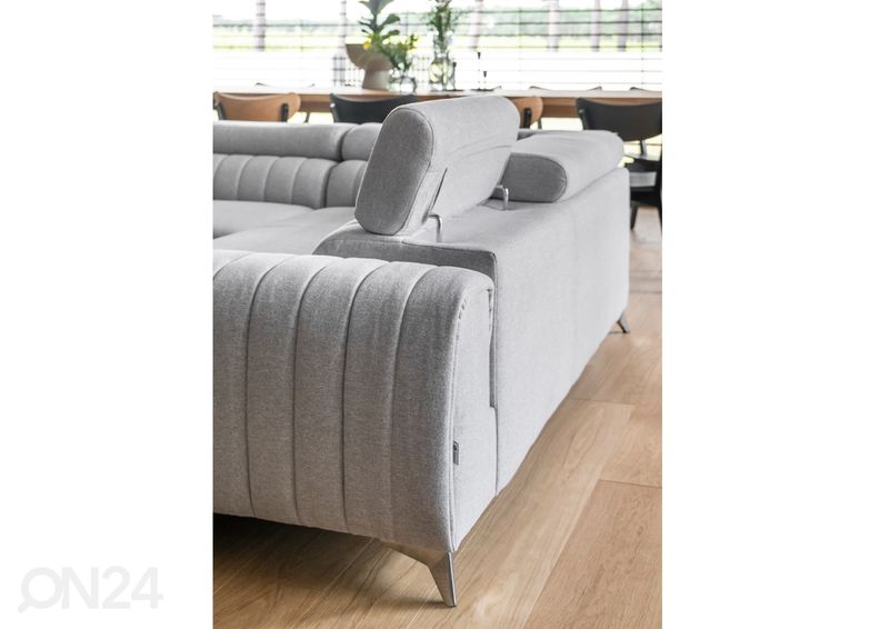 Угловой диван-кровать с ящиком увеличить