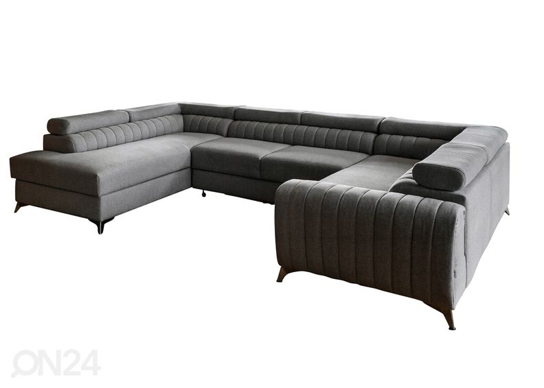 Угловой диван-кровать с ящиком увеличить