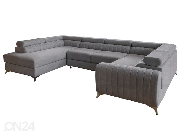 Угловой диван-кровать с ящиком увеличить