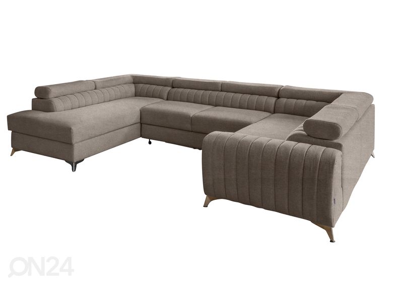 Угловой диван-кровать с ящиком увеличить