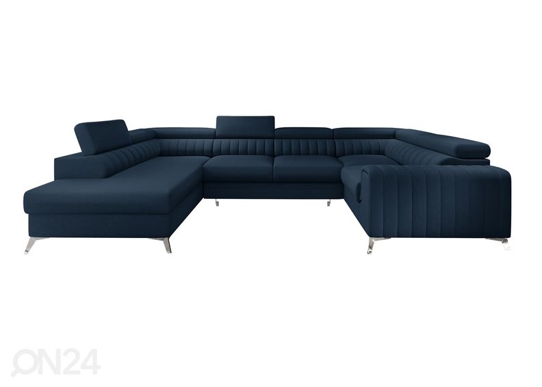 Угловой диван-кровать с ящиком увеличить