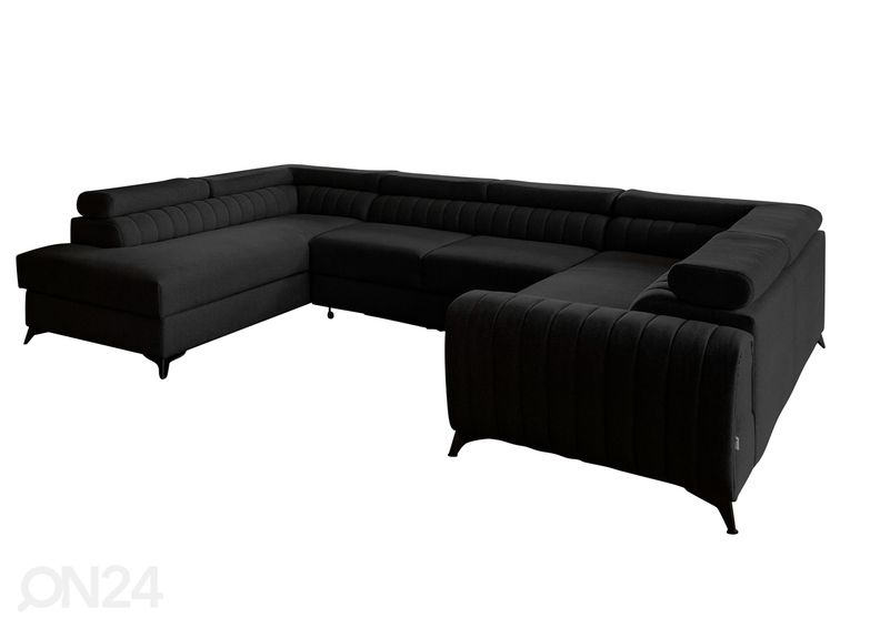 Угловой диван-кровать с ящиком увеличить