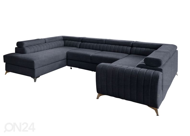 Угловой диван-кровать с ящиком увеличить