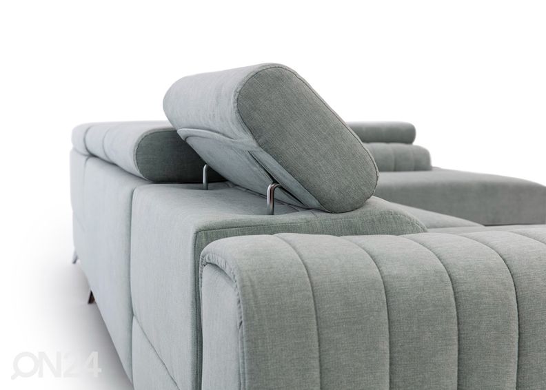 Угловой диван-кровать с ящиком увеличить