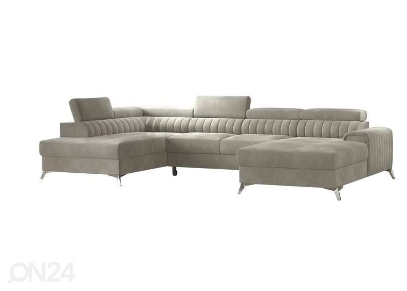 Угловой диван-кровать с ящиком увеличить