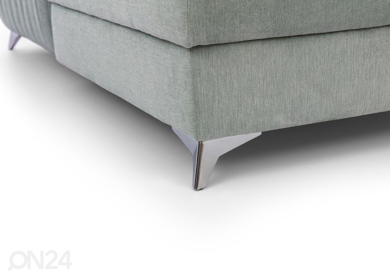 Угловой диван-кровать с ящиком увеличить