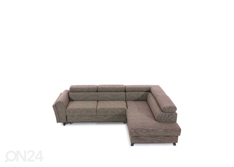 Угловой диван-кровать с ящиком увеличить