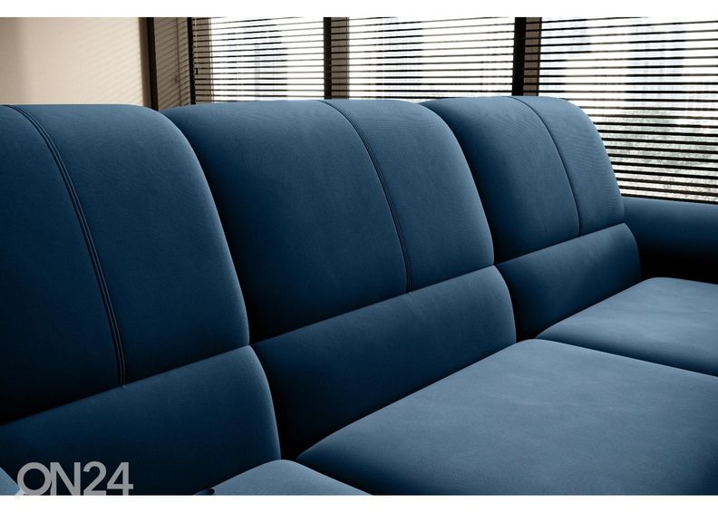 Угловой диван-кровать с ящиком увеличить