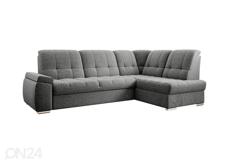 Угловой диван-кровать с ящиком увеличить