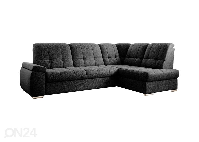 Угловой диван-кровать с ящиком увеличить