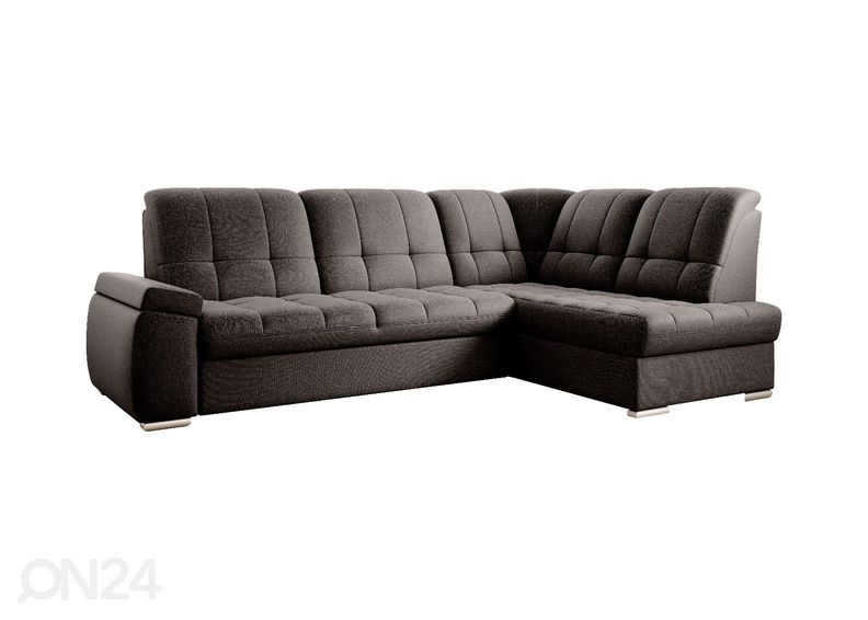 Угловой диван-кровать с ящиком увеличить