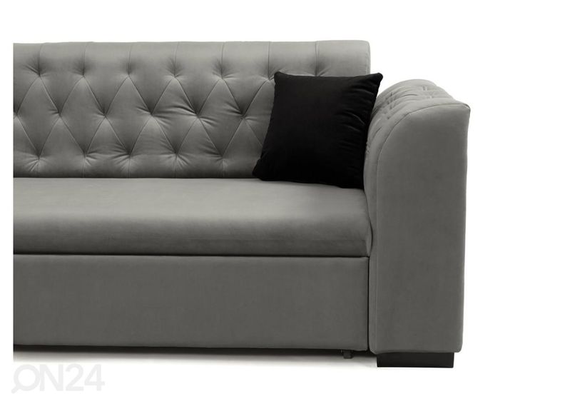 Угловой диван-кровать с ящиком увеличить