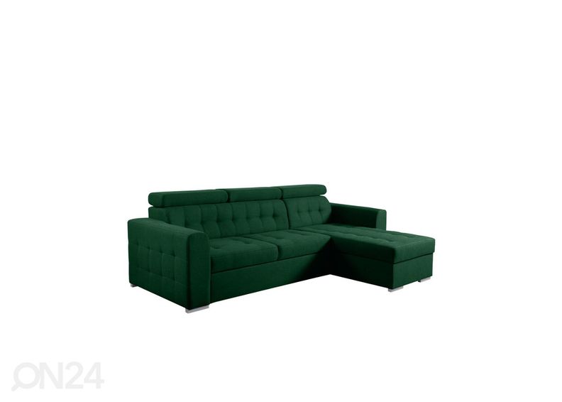 Угловой диван-кровать с ящиком увеличить