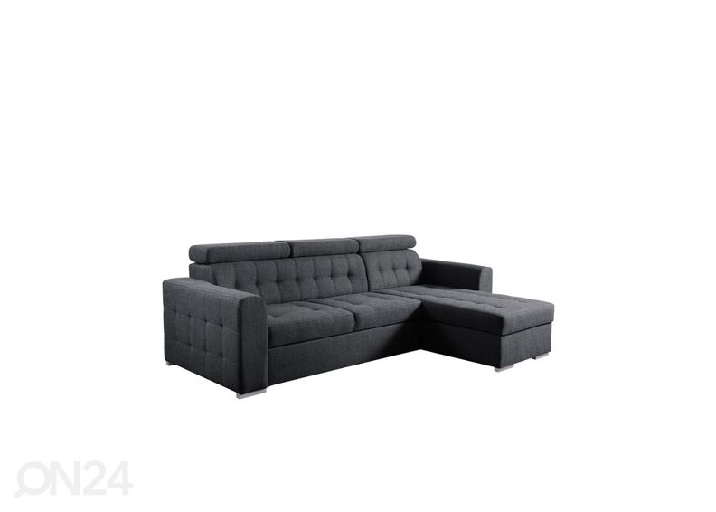 Угловой диван-кровать с ящиком увеличить