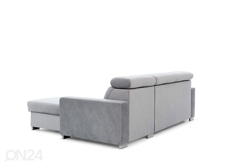 Угловой диван-кровать с ящиком увеличить