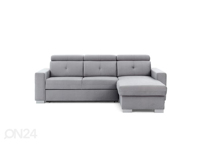 Угловой диван-кровать с ящиком увеличить