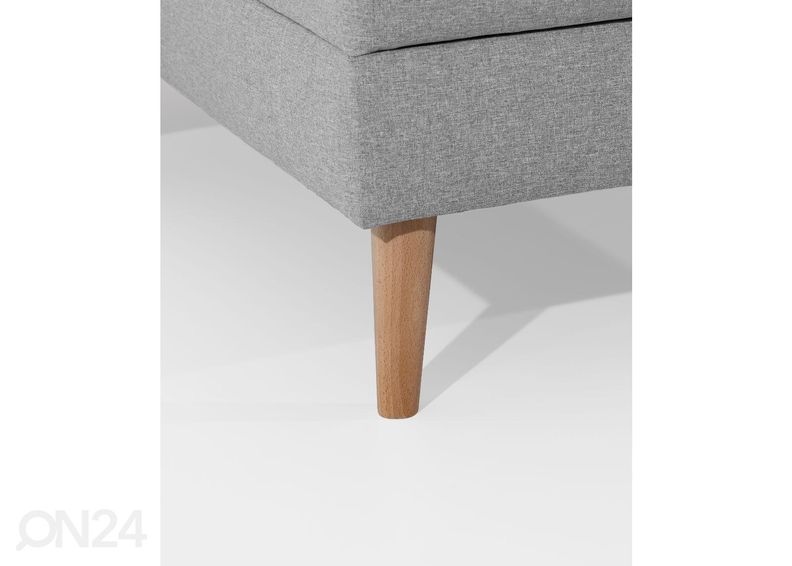 Угловой диван-кровать с ящиком увеличить