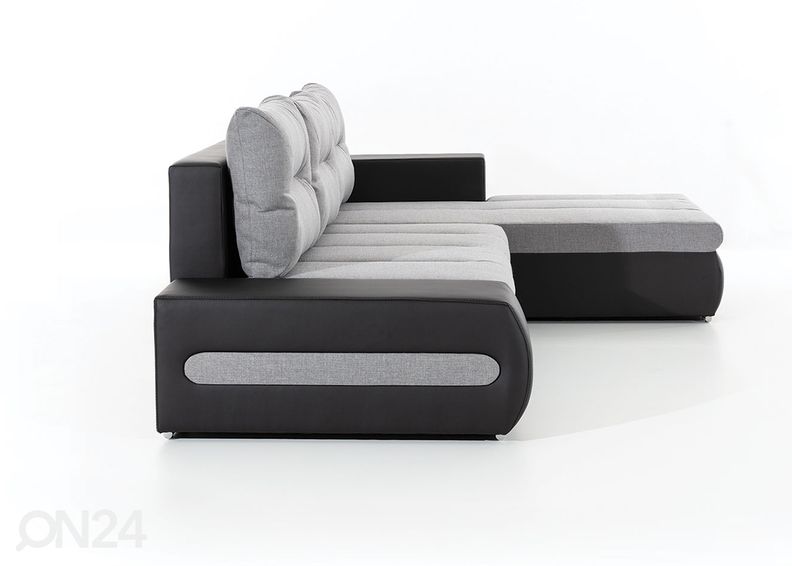 Угловой диван-кровать с ящиком увеличить