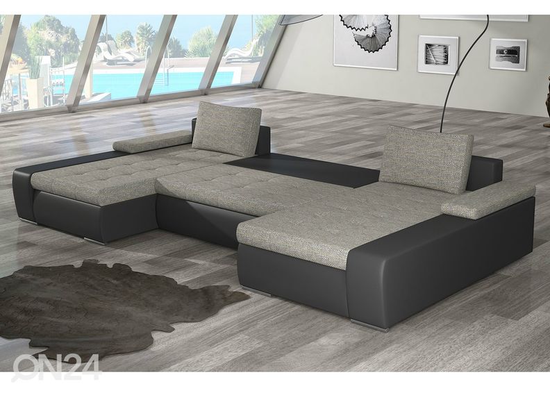 Угловой диван-кровать с ящиком Almeria увеличить